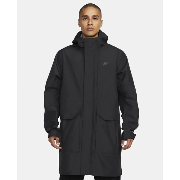 Nike Other - Nike Parka Mens Large Storm-FIT ADV Repel Shell Jacket Black Coat DM5497-010